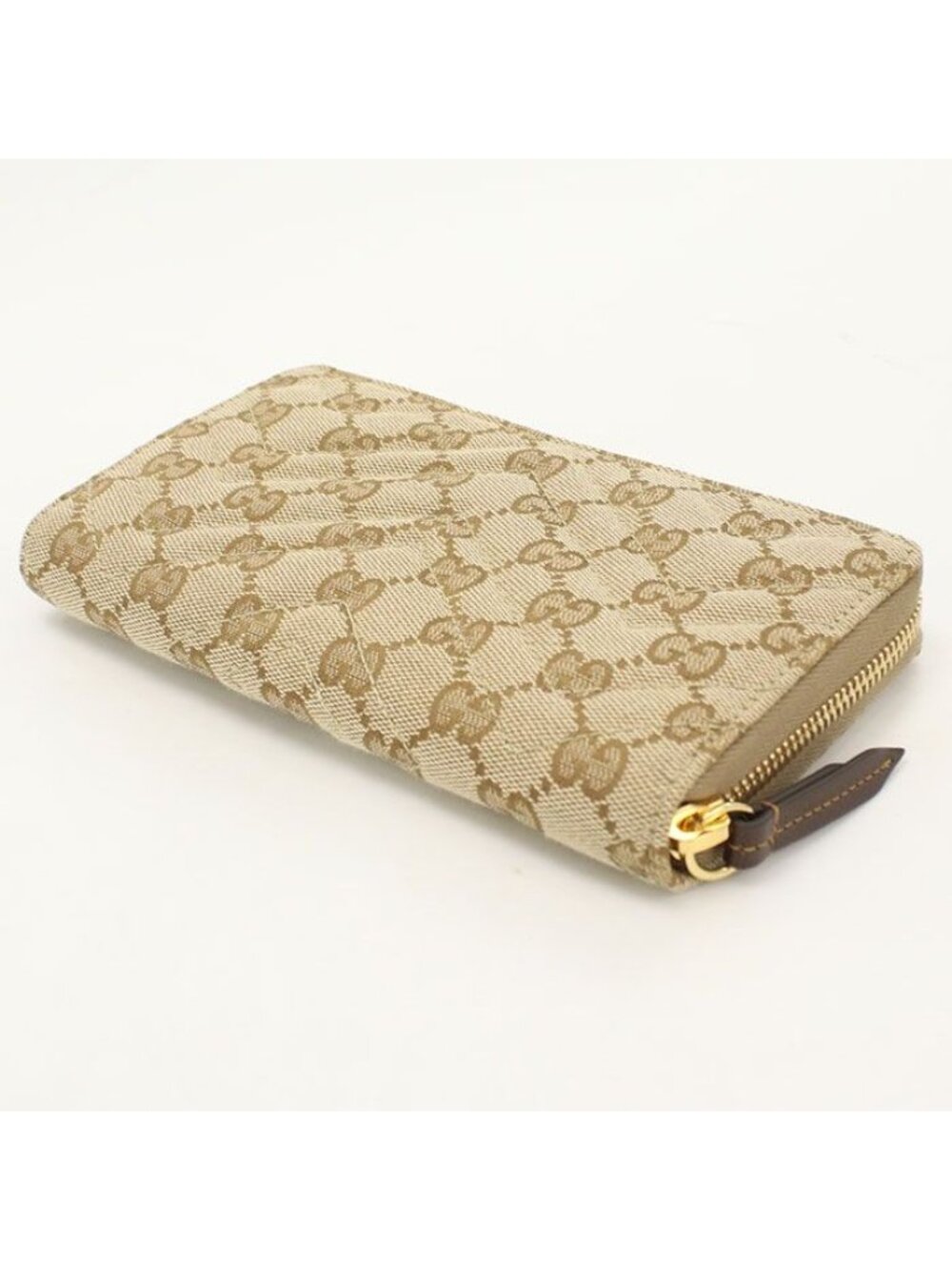 Gucci Zip Around Wallet GG Marmont Canvas - Picture 2 of 7